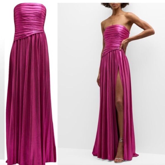 RETROFETE Jacie Dress in Hot Pink Large NWT $595 - Picture 9 of 12